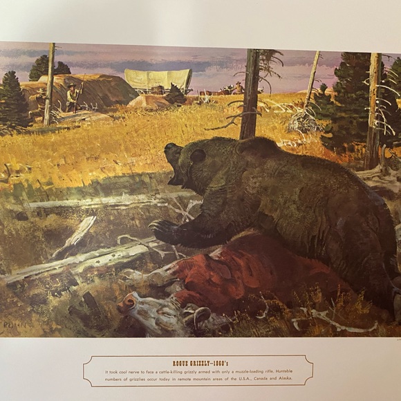 Remington Arms 150th anniversary prints. Circa 1966. In good Vintage condition. - Picture 1 of 11